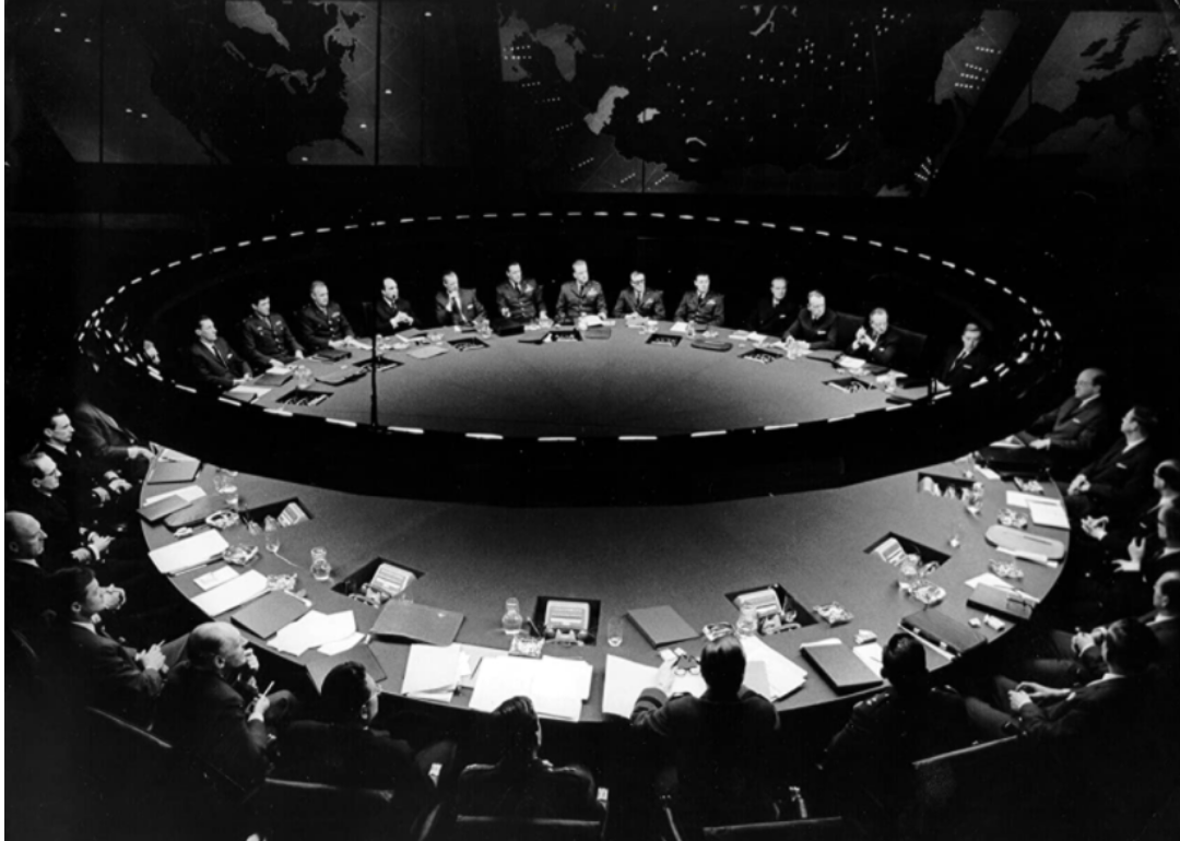 #14. Dr. Strangelove or: How I Learned to Stop Worrying and Love the Bomb (1964)